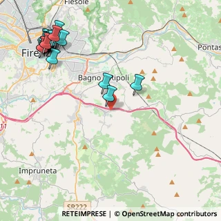 Mappa 50012 Antella FI, Italia (6.0515)