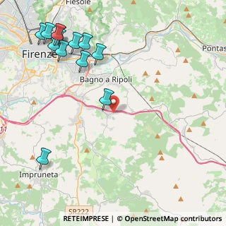 Mappa 50012 Antella FI, Italia (5.76538)