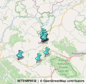 Mappa Piano Santa Lucia, 61029 Urbino PU, Italia (3.66909)