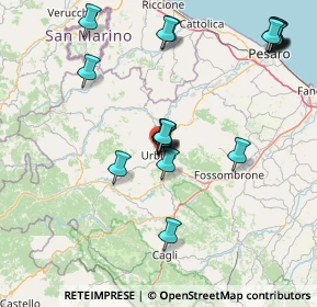 Mappa Piano Santa Lucia, 61029 Urbino PU, Italia (17.6375)