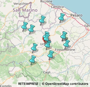 Mappa Piano Santa Lucia, 61029 Urbino PU, Italia (11.45538)