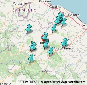 Mappa Piano Santa Lucia, 61029 Urbino PU, Italia (11.90632)