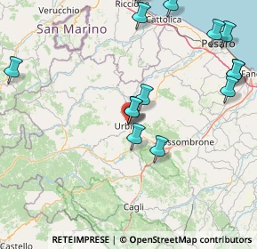 Mappa Piano Santa Lucia, 61029 Urbino PU, Italia (20.084)