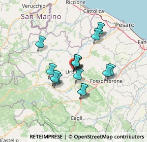 Mappa Piano Santa Lucia, 61029 Urbino PU, Italia (10.22824)