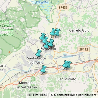 Mappa Via Giacomo Matteotti, 50054 Fucecchio FI, Italia (2.32364)