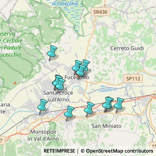 Mappa Via Giacomo Matteotti, 50054 Fucecchio FI, Italia (3.50077)