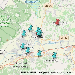 Mappa Via Giacomo Matteotti, 50054 Fucecchio FI, Italia (2.76833)