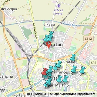 Mappa Via Monte Grappa, 56123 Pisa PI, Italia (1.30471)
