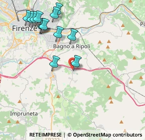 Mappa Via Ferruccio Parri, 50012 Antella FI, Italia (4.82)