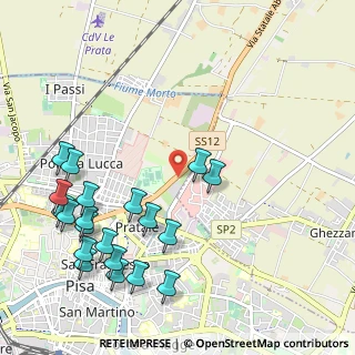 Mappa Via Statale, 56127 Pisa PI, Italia (1.324)