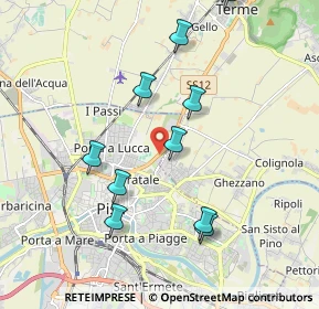 Mappa Via Statale, 56127 Pisa PI, Italia (2.65786)