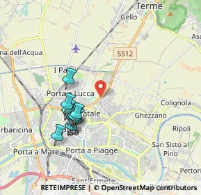 Mappa Via Statale, 56127 Pisa PI, Italia (1.77818)