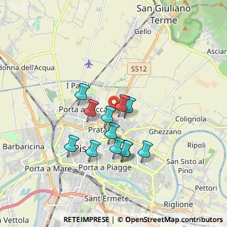 Mappa Via Statale, 56127 Pisa PI, Italia (1.51)