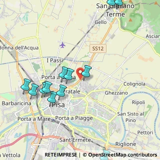 Mappa Via Statale, 56127 Pisa PI, Italia (2.50583)