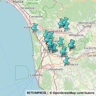 Mappa Via Statale, 56127 Pisa PI, Italia (10.761)
