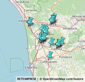 Mappa Via Statale, 56127 Pisa PI, Italia (9.297)