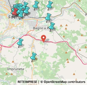 Mappa Via Antella, 50012 Antella FI, Italia (6.14)