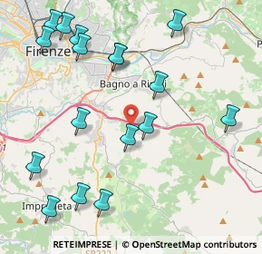 Mappa Via Antella, 50012 Antella FI, Italia (5.04941)