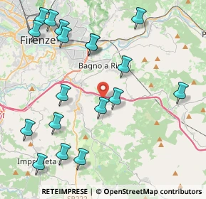 Mappa Via Antella, 50012 Antella FI, Italia (5.03444)