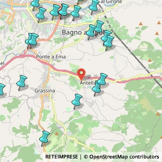 Mappa Via Antella, 50012 Antella FI, Italia (3.1065)