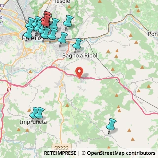 Mappa Via Antella, 50012 Antella FI, Italia (6.312)