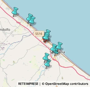 Mappa Via Cagli, 60019 Senigallia AN, Italia (2.99364)