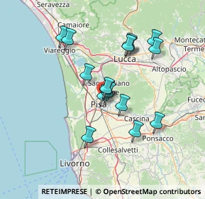 Mappa SS 12, 56127 Pisa PI (12.31438)