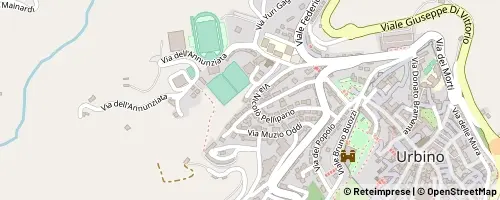 Mappa Urbino
