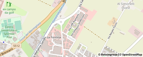 Mappa Pisa