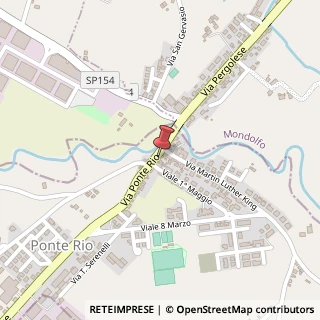 Mappa Via Ponte Rio, 18, 60012 Trecastelli, Ancona (Marche)