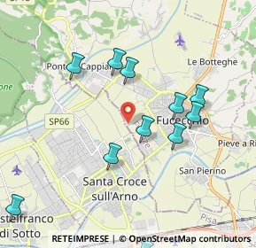Mappa Via di Stieta, 50054 Fucecchio FI, Italia (2.15273)