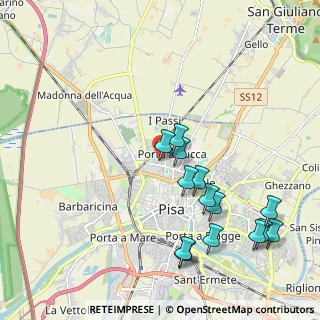 Mappa Via Piero Gobetti, 56123 Pisa PI, Italia (2.23)