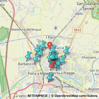Mappa Via Piero Gobetti, 56123 Pisa PI, Italia (1.5745)