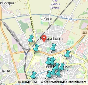 Mappa Via Piero Gobetti, 56123 Pisa PI, Italia (1.27846)