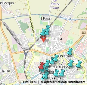 Mappa Via Piero Gobetti, 56021 Pisa PI, Italia (1.31941)