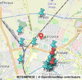 Mappa Via Piero Gobetti, 56021 Pisa PI, Italia (1.2355)