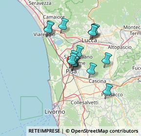 Mappa Via Piero Gobetti, 56021 Pisa PI, Italia (10.418)