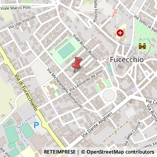 Mappa Via D? Cadolingi, 46, 50054 Fucecchio, Firenze (Toscana)