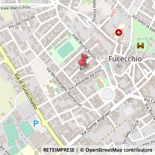 Mappa Via D? Cadolingi, 39, 50054 Fucecchio, Firenze (Toscana)