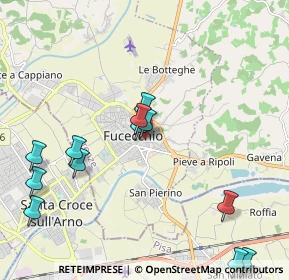 Mappa Via F. Pacchi, 50054 Fucecchio FI, Italia (2.3875)