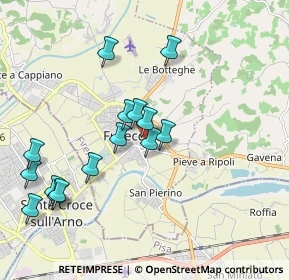 Mappa Via F. Pacchi, 50054 Fucecchio FI, Italia (2.002)