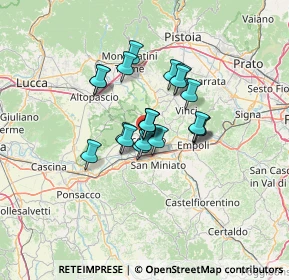 Mappa Via F. Pacchi, 50054 Fucecchio FI, Italia (8.937)