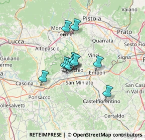 Mappa Via F. Pacchi, 50054 Fucecchio FI, Italia (8.13)