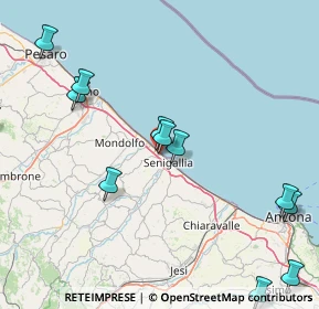 Mappa Via Perugino, 60019 Senigallia AN, Italia (21.18417)