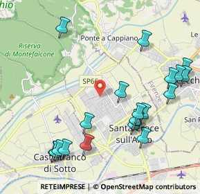 Mappa Via E.Fermi, 56029 Santa Croce sull'Arno PI, Italia (2.4915)