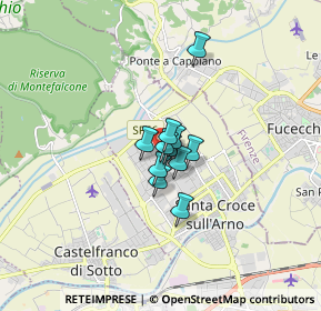 Mappa Via E.Fermi, 56029 Santa Croce sull'Arno PI, Italia (0.8)