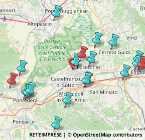 Mappa Via E.Fermi, 56029 Santa Croce sull'Arno PI, Italia (9.869)