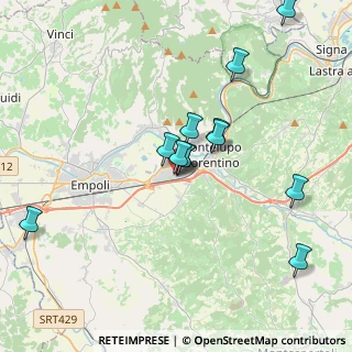 Mappa Via Grottaglie, 50056 Empoli FI, Italia (3.6325)