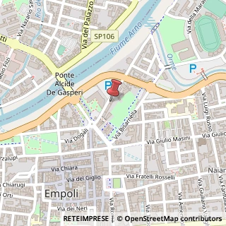 Mappa Piazza Guido Guerra, 28, 50053 Empoli, Firenze (Toscana)
