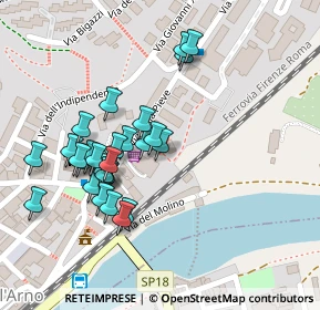 Mappa Piazza dei Martiri della Libertà, 50067 Rignano sull'Arno FI, Italia (0.09286)